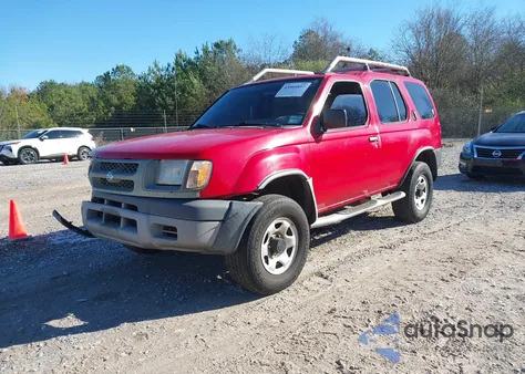 2000 Nissan Xterra Se/Xe из США, поврежденный, VIN 5N1ED28Y2YC519086